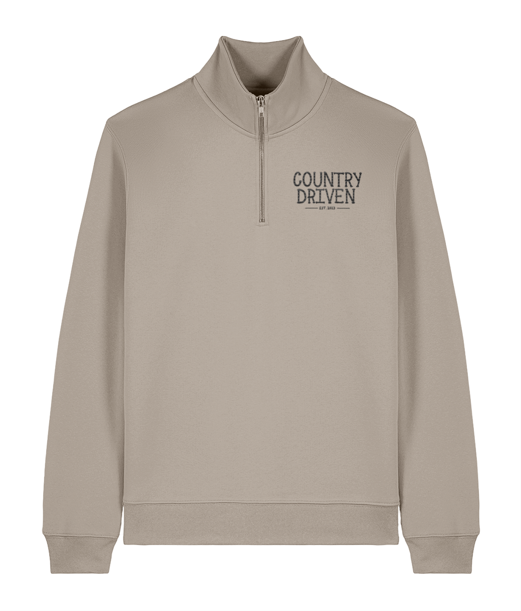 Stacked Quarter Zip