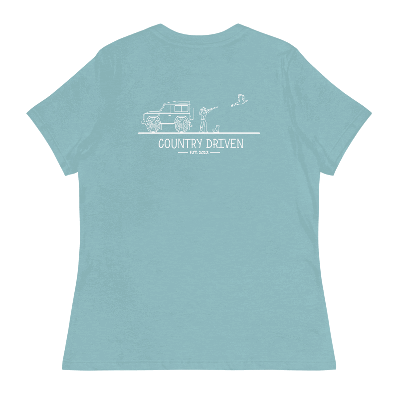 Women's All Things Country T-Shirt - Sky Blue