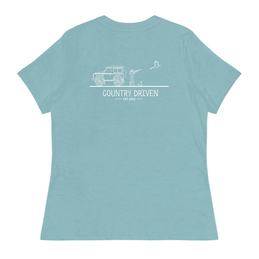 Women's All Things Country T-Shirt - Sky Blue