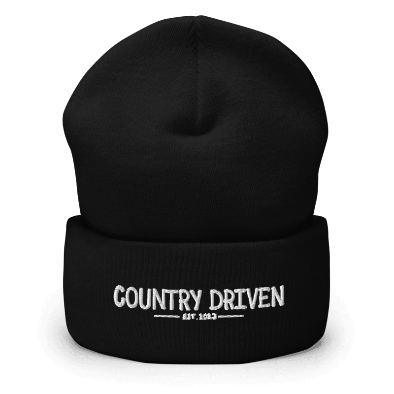 Country Driven Beanie - Black