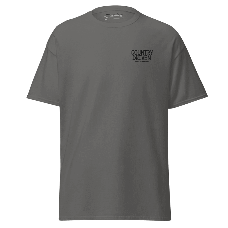 Reticle Logo Men's T-Shirt - Charcoal