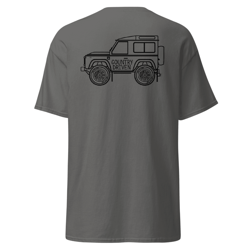 Country Defender Men's T-Shirt - Charcoal