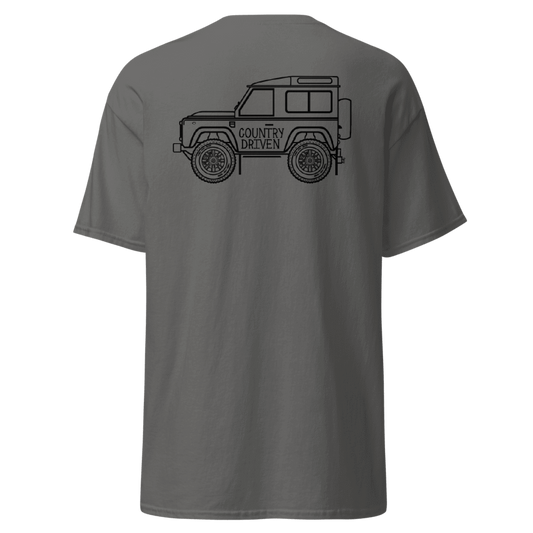 Country Defender Men's T-Shirt - Charcoal