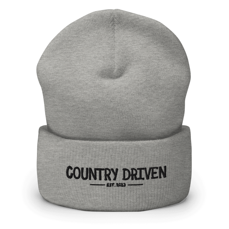 Country Driven Beanie - Grey