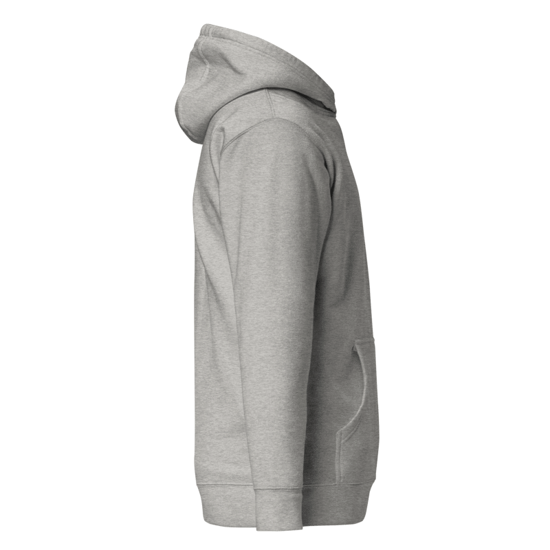 Stacked Logo Hoodie - Grey