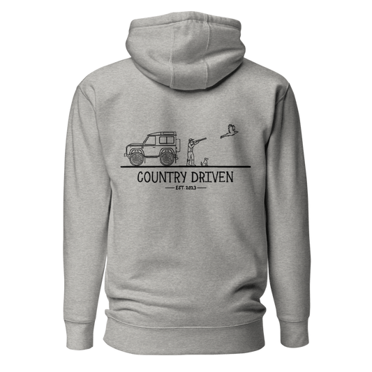 All Things Country "Gentleman" Hoodie - Grey