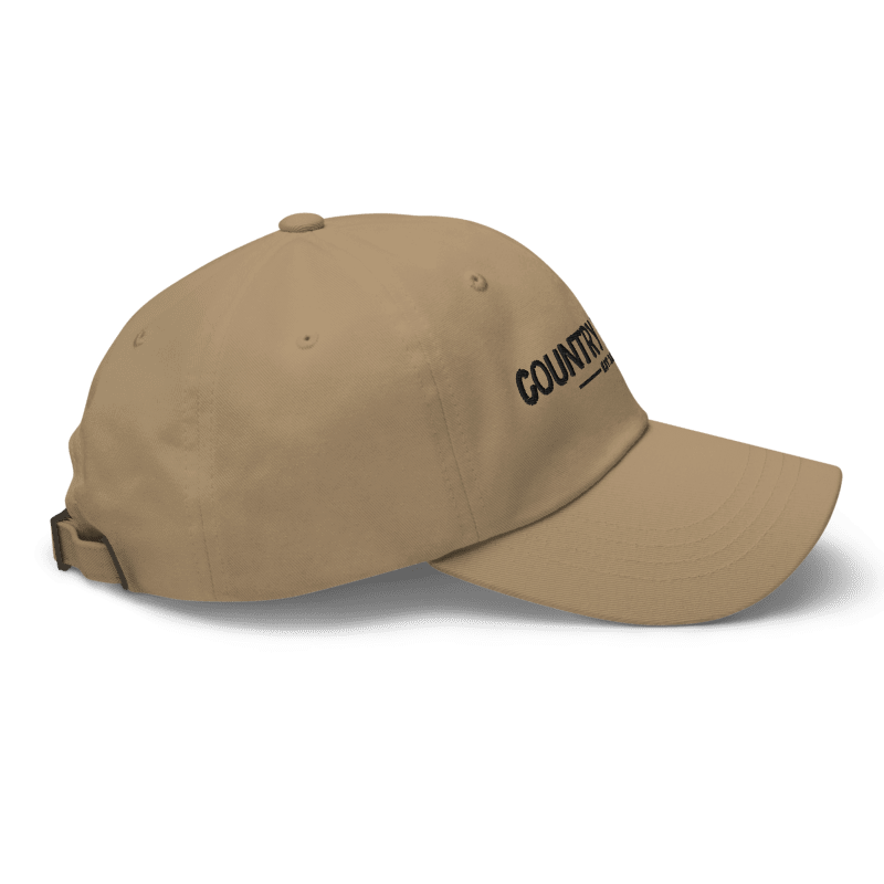 Country Driven Dad Hat - Tan