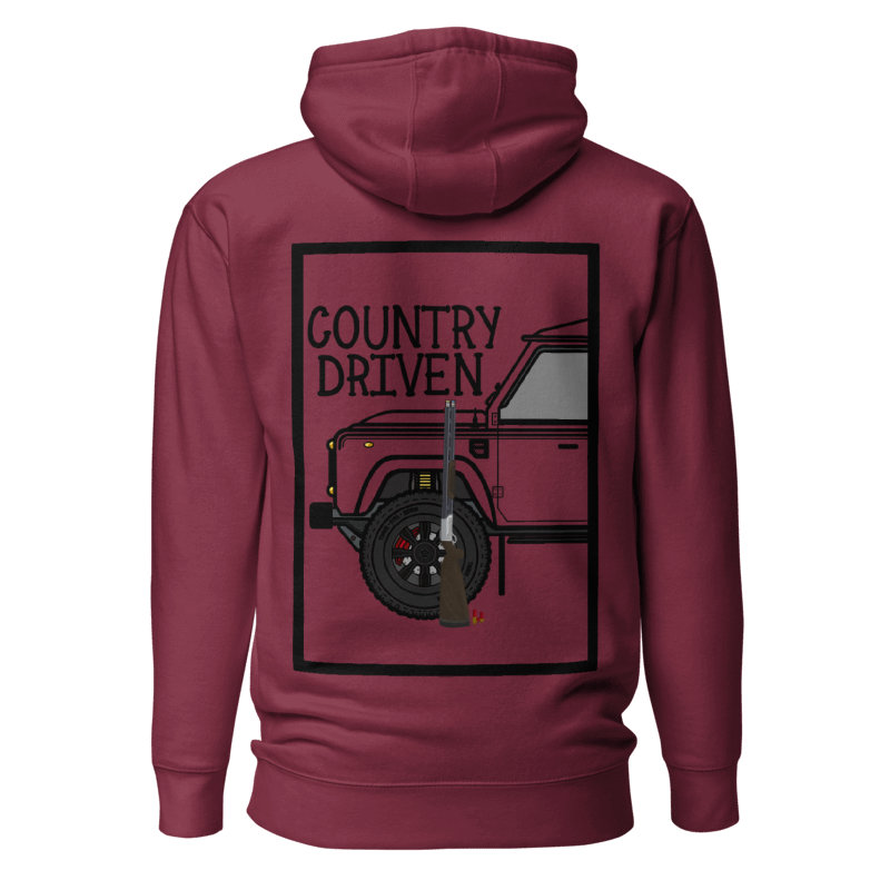 Shotgun Defender Hoodie - Maroon