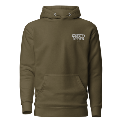 All Things Country "Gentleman" Hoodie - Military Green