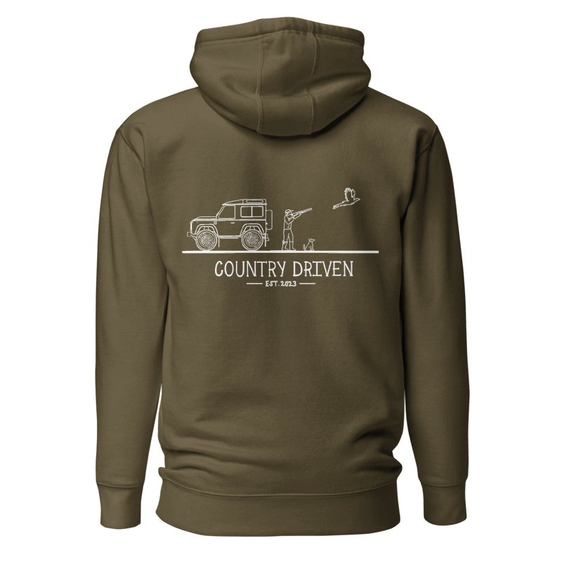 All Things Country "Gentleman" Hoodie - Military Green