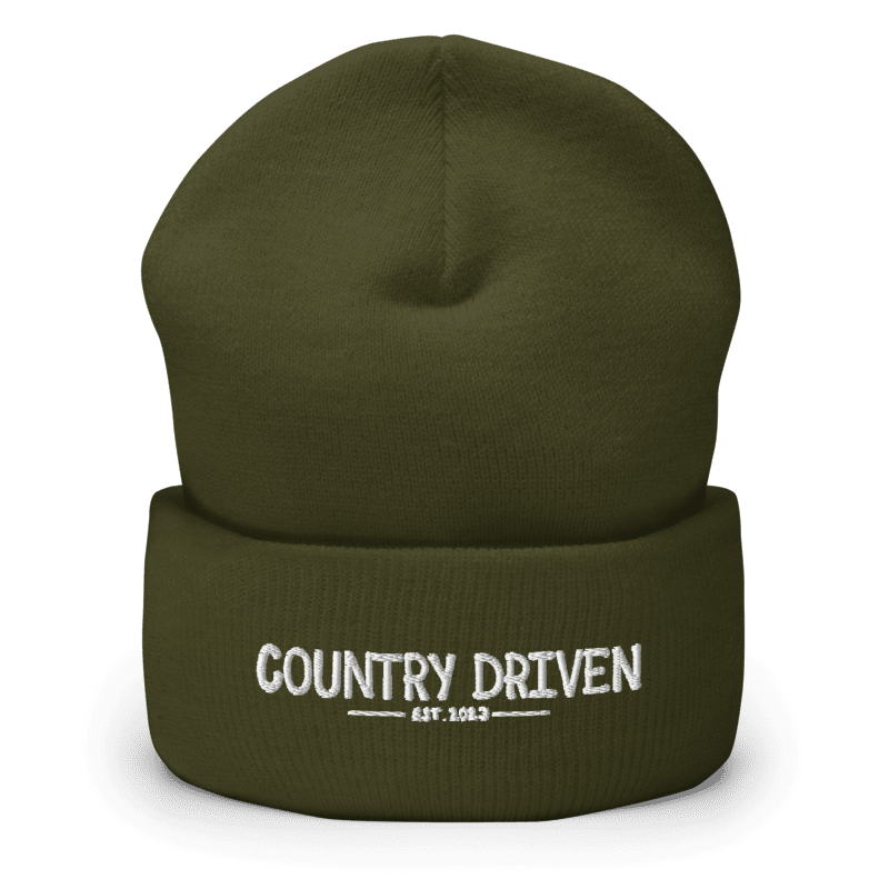 Country Driven Beanie - Green