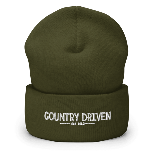 Country Driven Beanie - Green