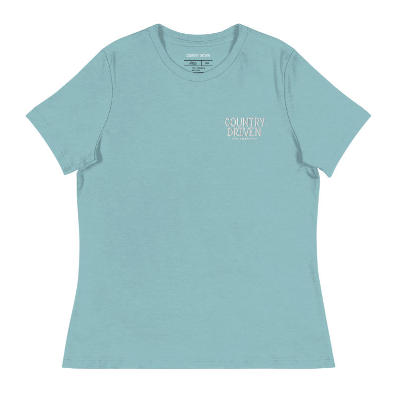 Women's Reticle Logo T-Shirt - Sky Blue