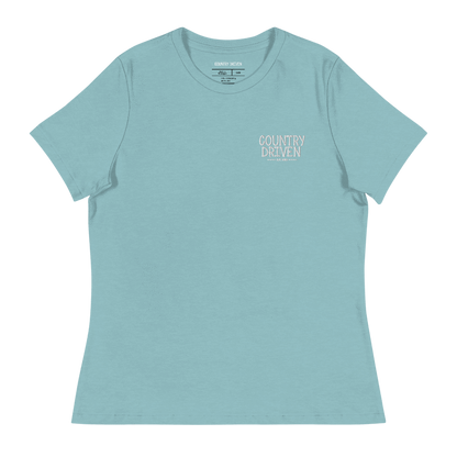 Women's Reticle Logo T-Shirt - Sky Blue