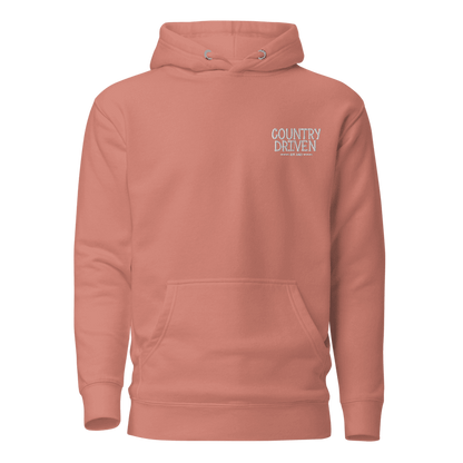 Stacked Logo Hoodie - Rose