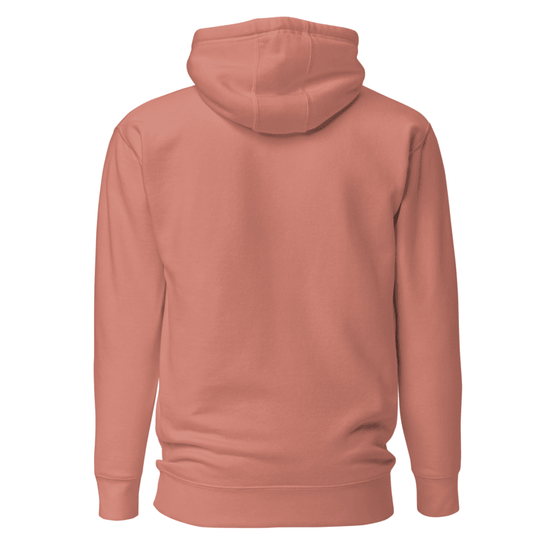 Stacked Logo Hoodie - Rose