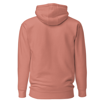 Stacked Logo Hoodie - Rose