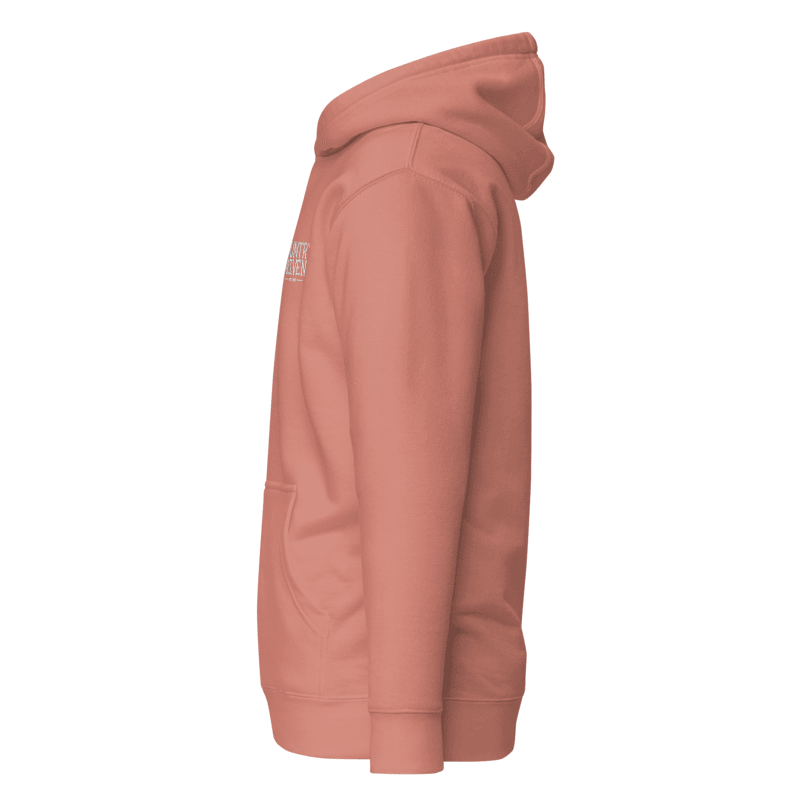 Stacked Logo Hoodie - Rose