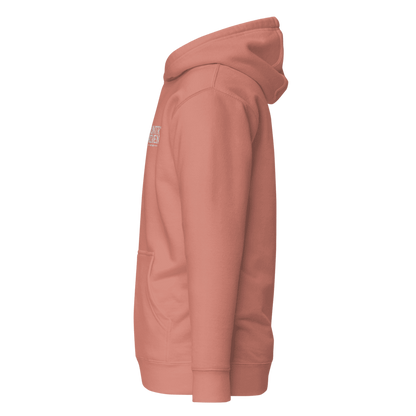 Stacked Logo Hoodie - Rose