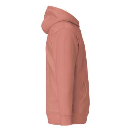 Stacked Logo Hoodie - Rose