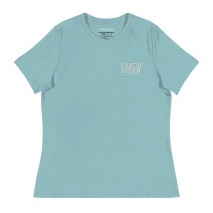 Women's All Things Country T-Shirt - Sky Blue